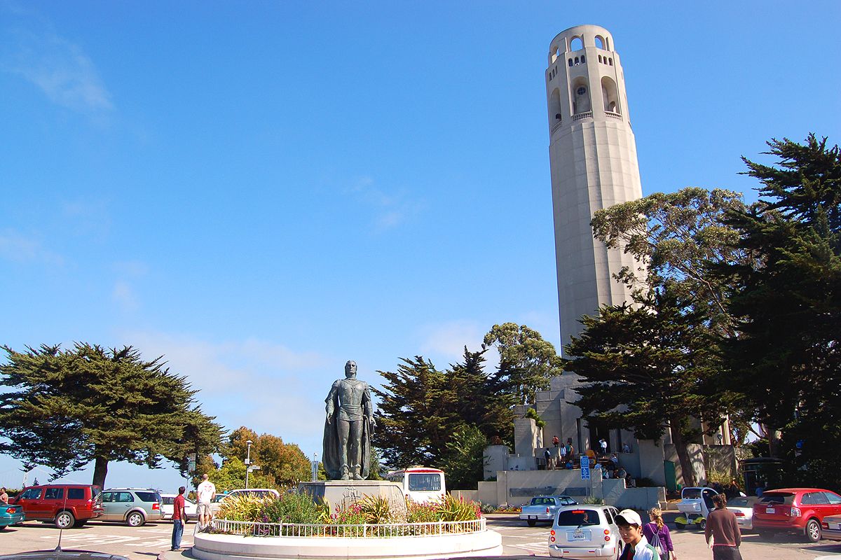 Coit Tower, la plus étonnante tour de San Francisco