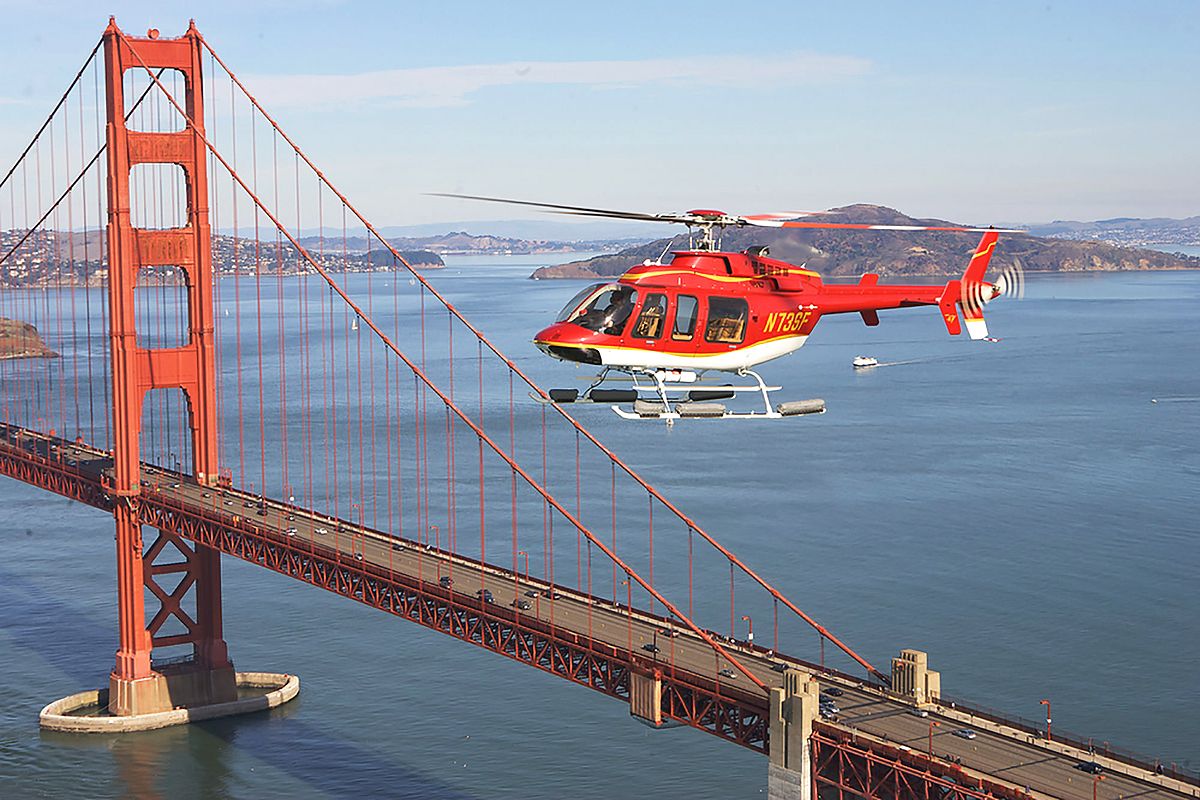 Survol de San Francisco de 20 minutes en hélicoptère