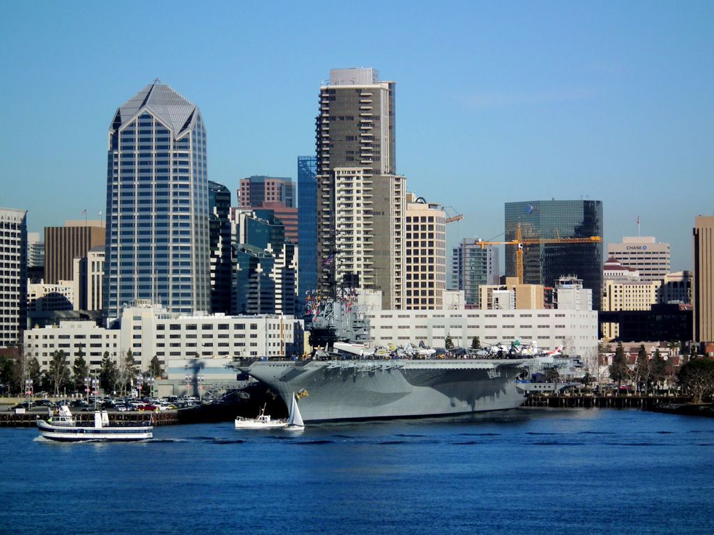 USS Midway San Diego Californie